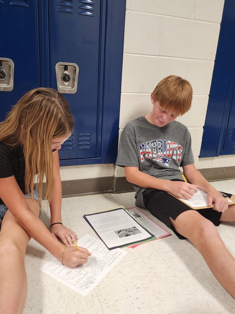 Mrs. Wilburn’s Social Studies Classes learned about 9/11.
