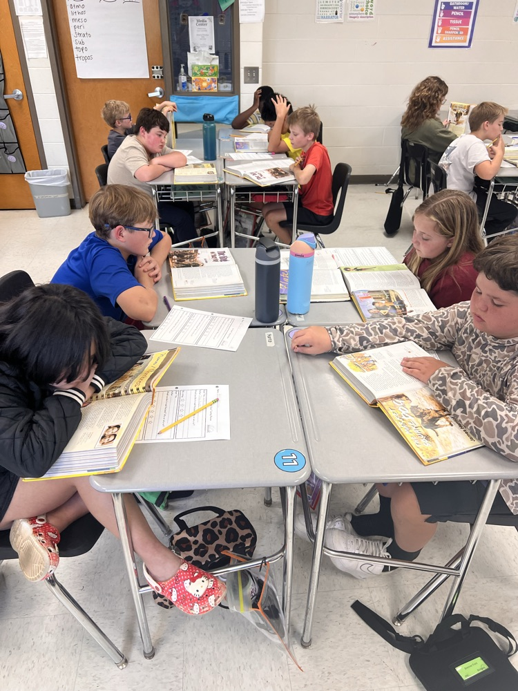 Mrs. Higginbotham’s “book tasting”