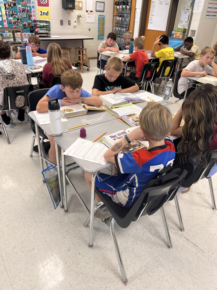 Mrs. Higginbotham’s “book tasting”