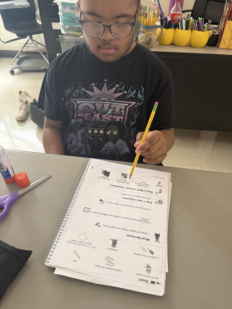 Scientific Method in Denney’s class.