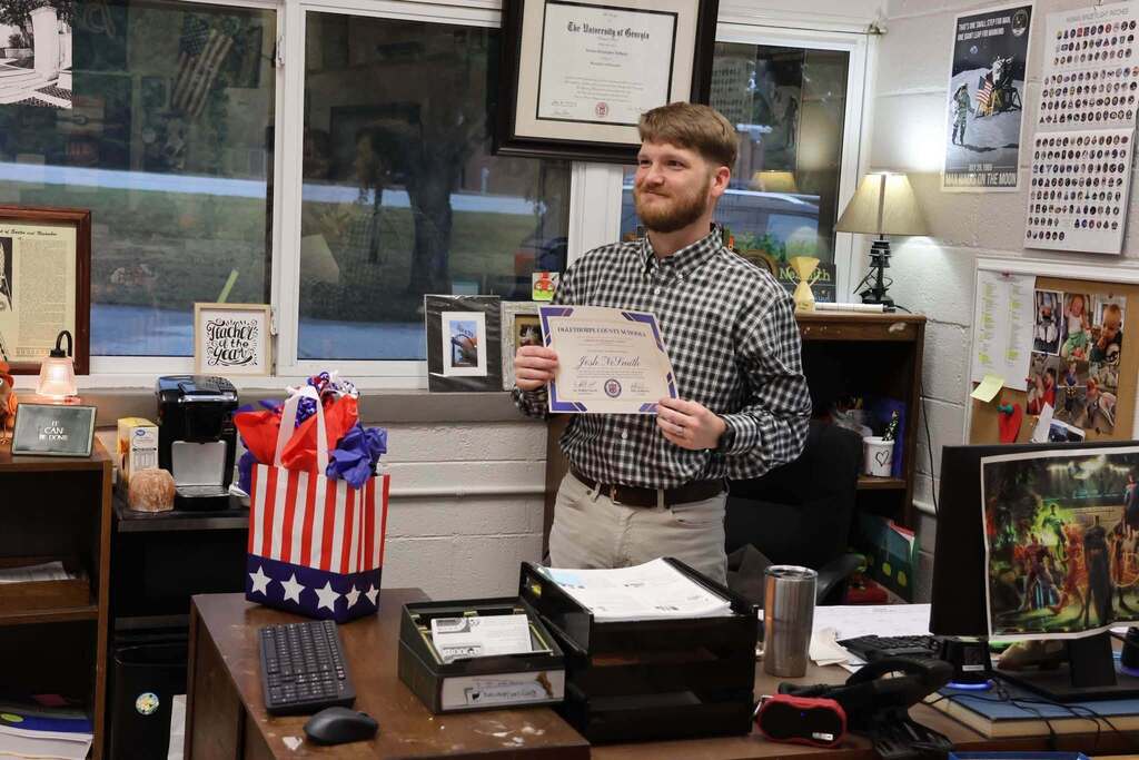 Mr NeSmith voted Patriot of the Month