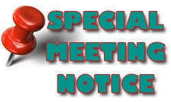 Special Meeting Notice