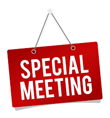 Special Meeting Notice