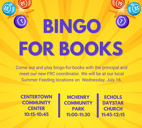 BINGO FOR BOOKS