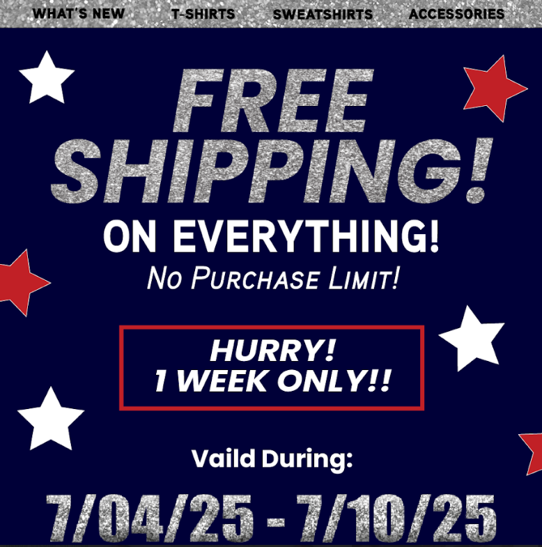 FREE SHIPPING