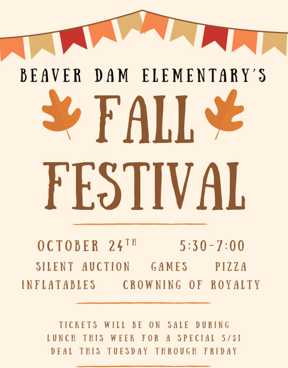 Picture of the Fall Festival Flyer