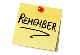 Remember Post-it Note