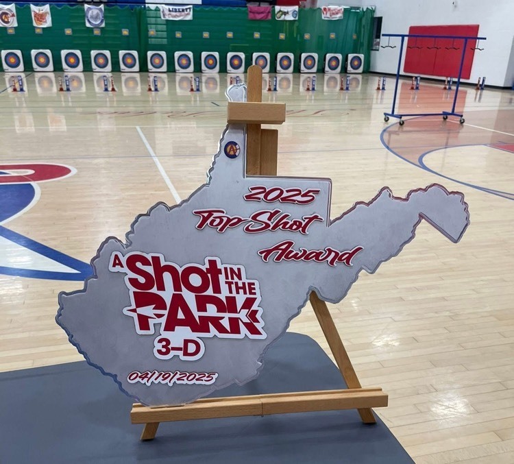 WV Shaped Trophy 