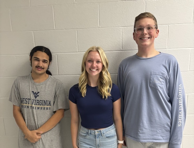 students posing
