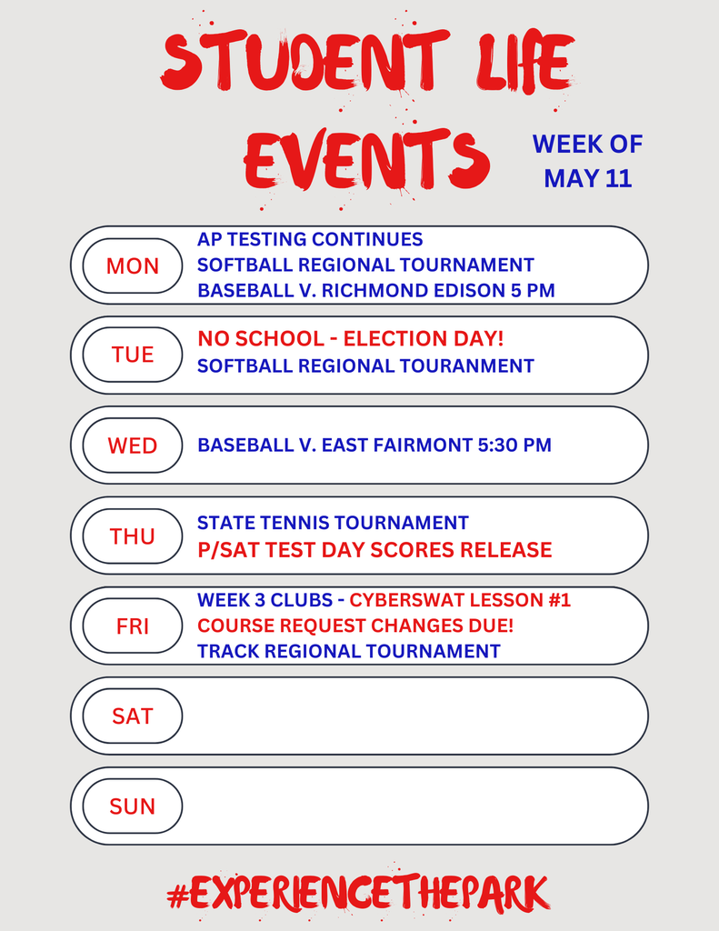 week of may 11