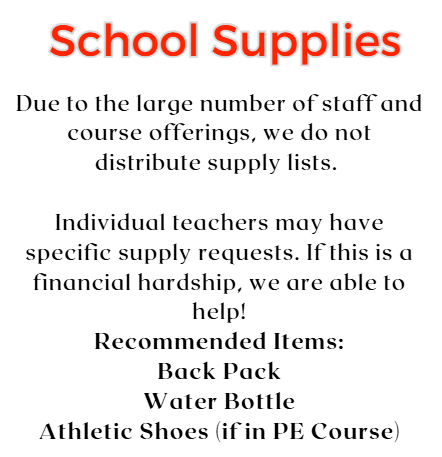 school supplies