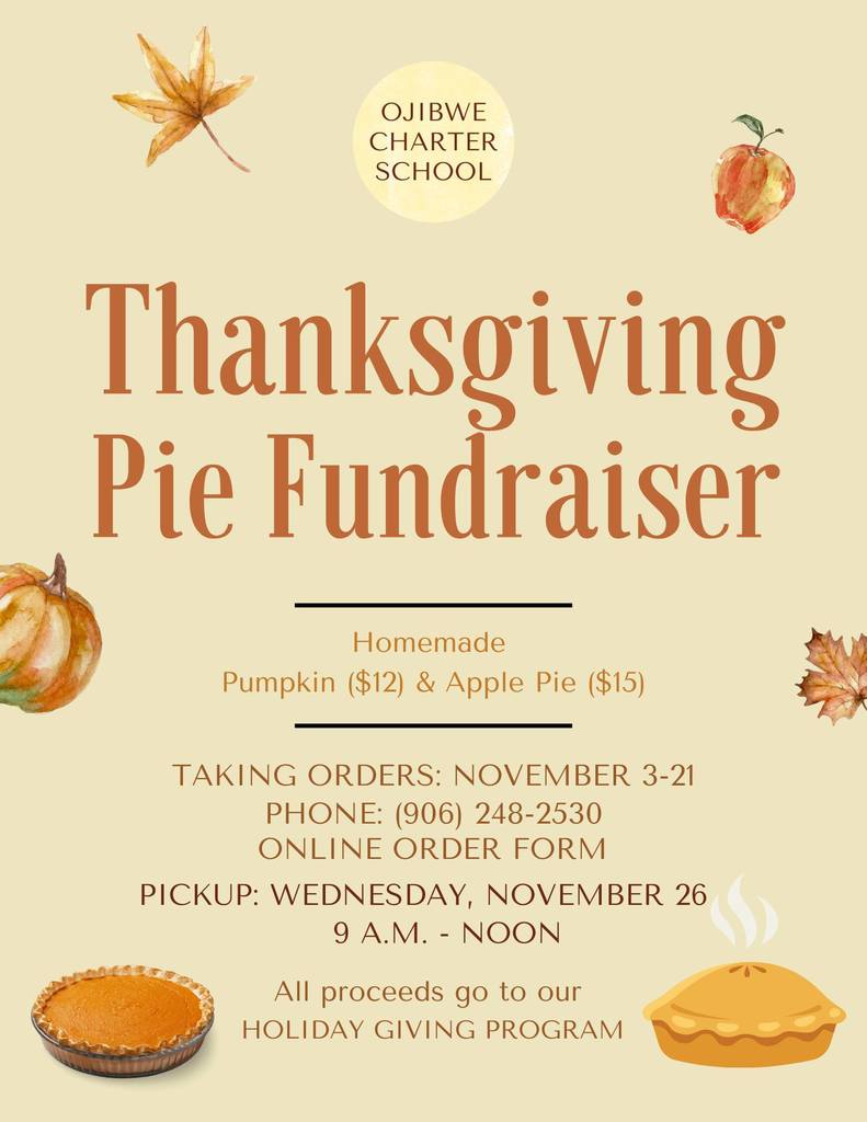 Pie Fundraiser 