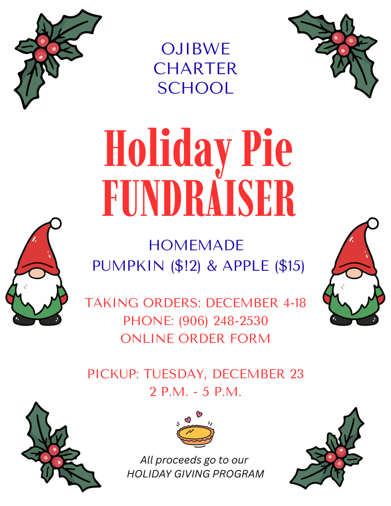Holiday Pie Fundraiser