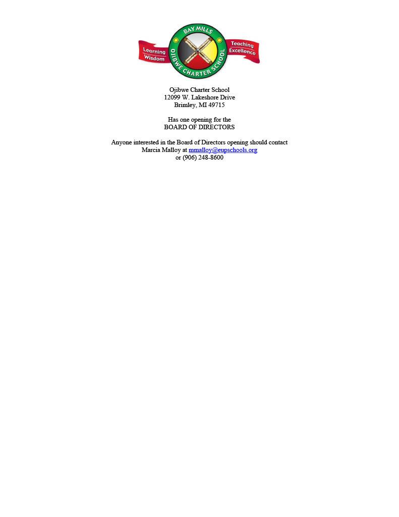 Open Board Position