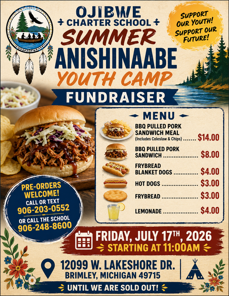 Anishinaabe Youth Camp Fundraiser 