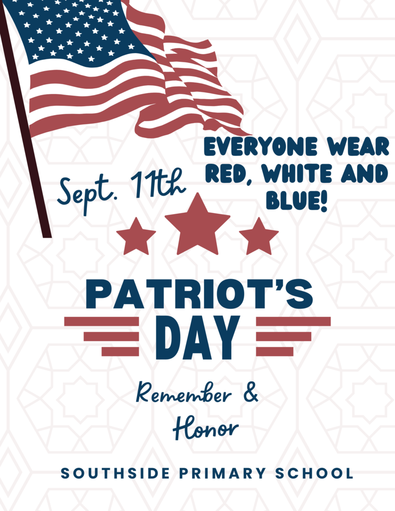 September 11th Patriot's Day!