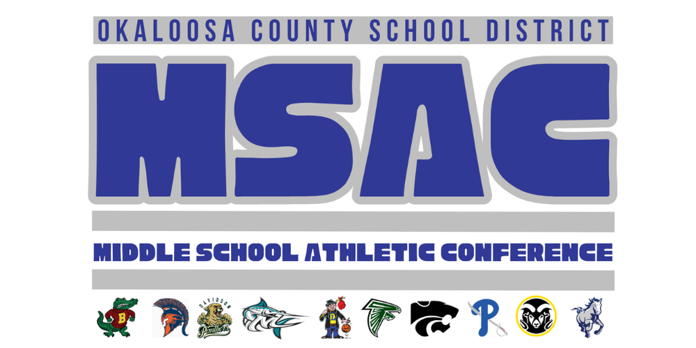 Okaloosa County School District Middle School Athletic Conference MSAC