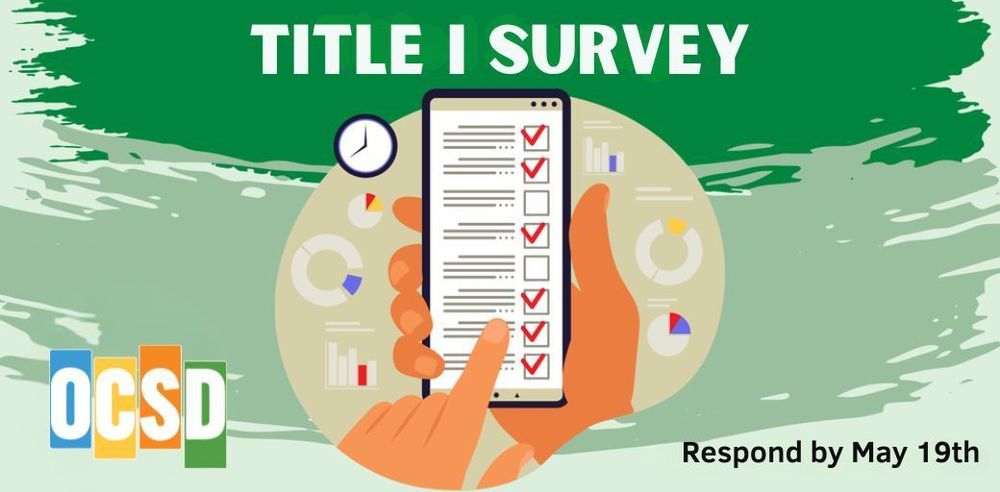 Title I Survey - Respond by May 19th
