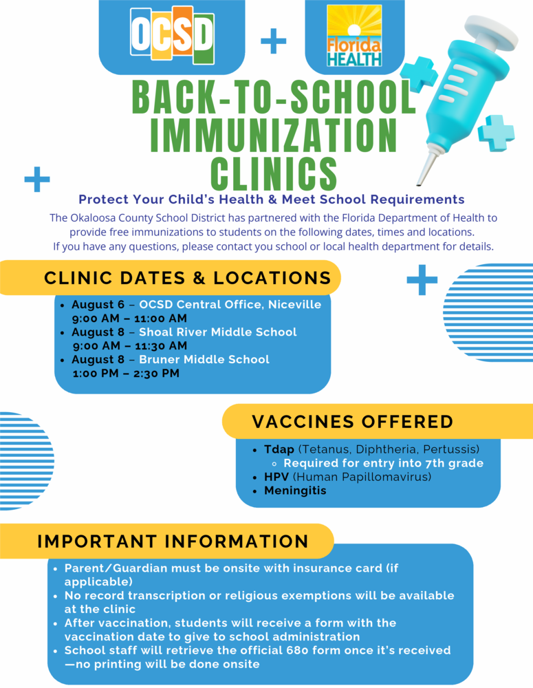 immunizations