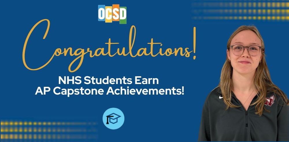 NHS students earn AP Capstone Achievements