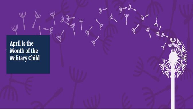 April is the Month of the Military Child