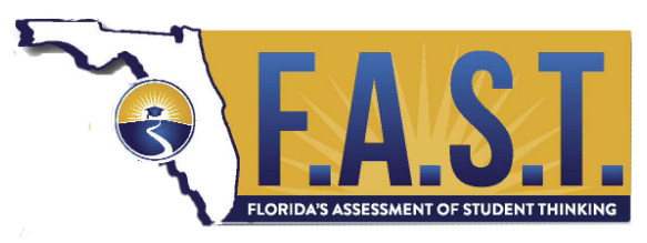 The image is the FAST testing logo