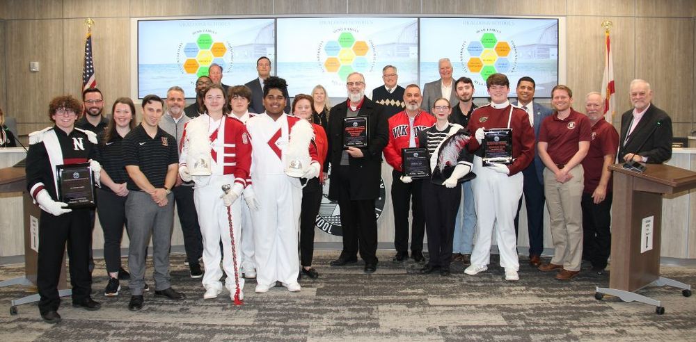 Okaloosa County High School Bands Excel at FBMA Music Performance Assessments