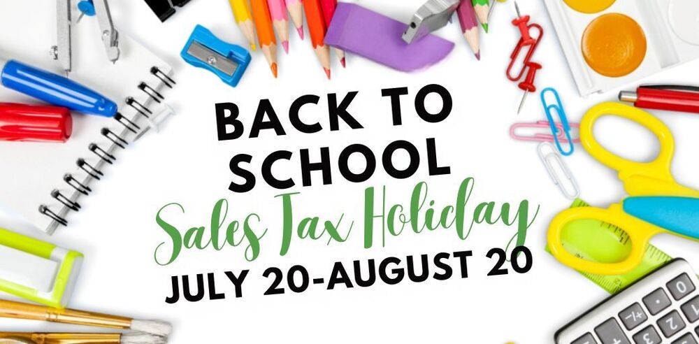 BTS Sales Tax Holiday July 20 - August 20