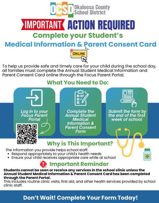 Medical Information & Consent Card