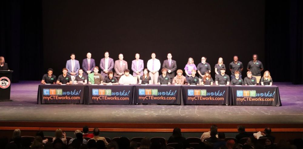 CTE Signing Day Choctaw HS