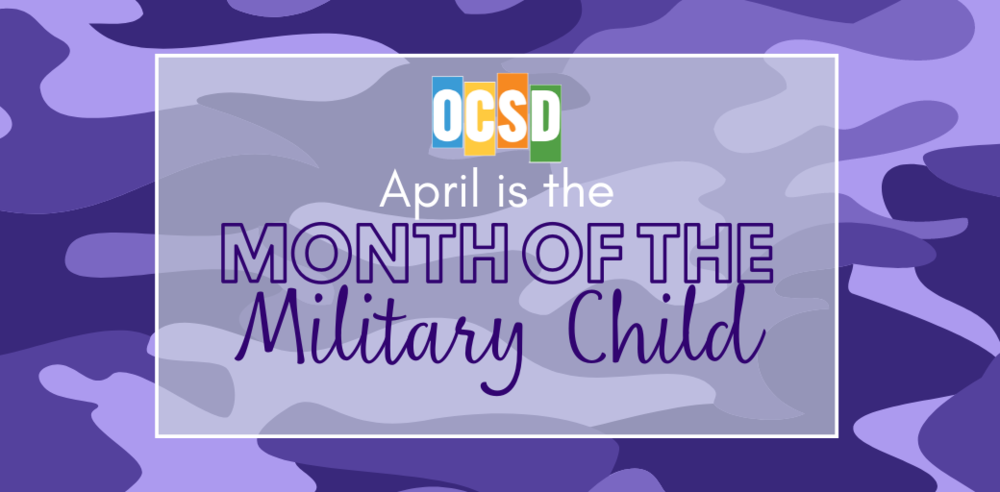 April is the Month of the Military Child