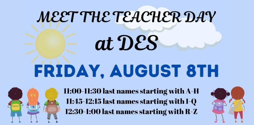 Meet the Teacher Day