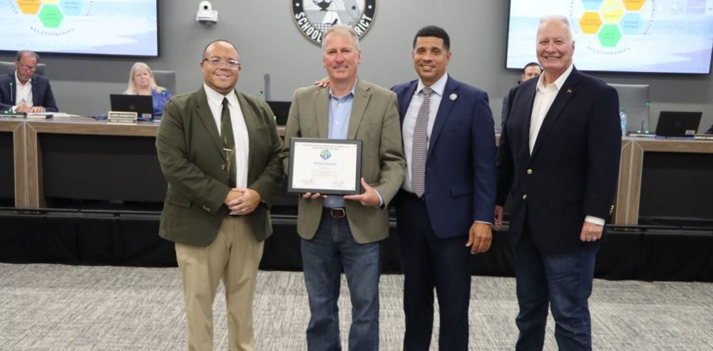 Nathan Basnett, OCSD Volunteer of the Year