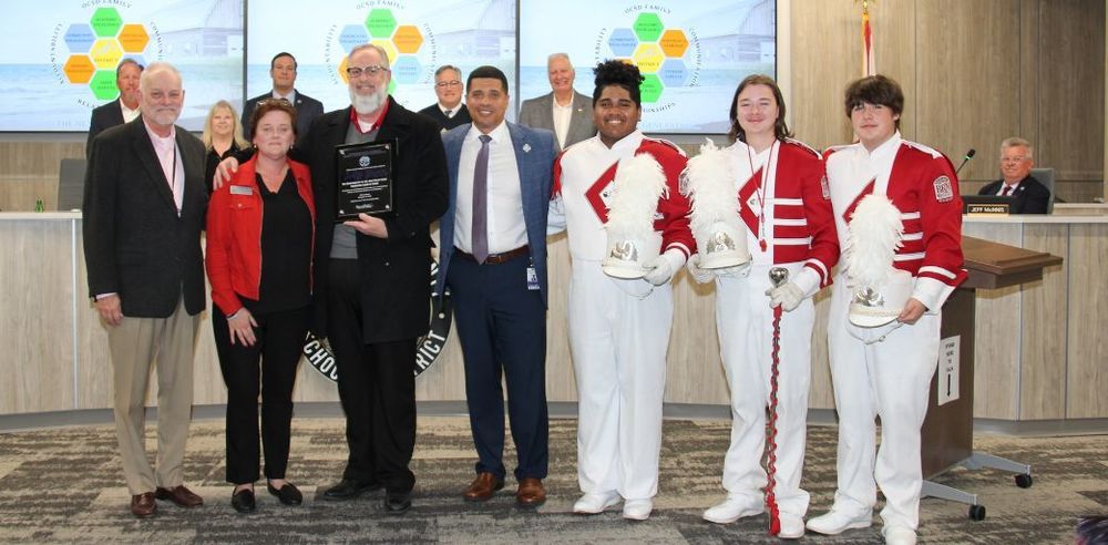 Jody Dunn, Crestview High School Band Director Inducted into the John Phillip Sousa Foundation Legion of Honor