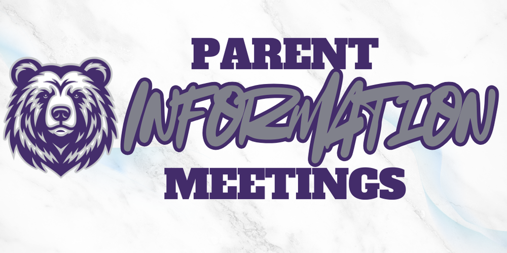 Parent Information meetings
