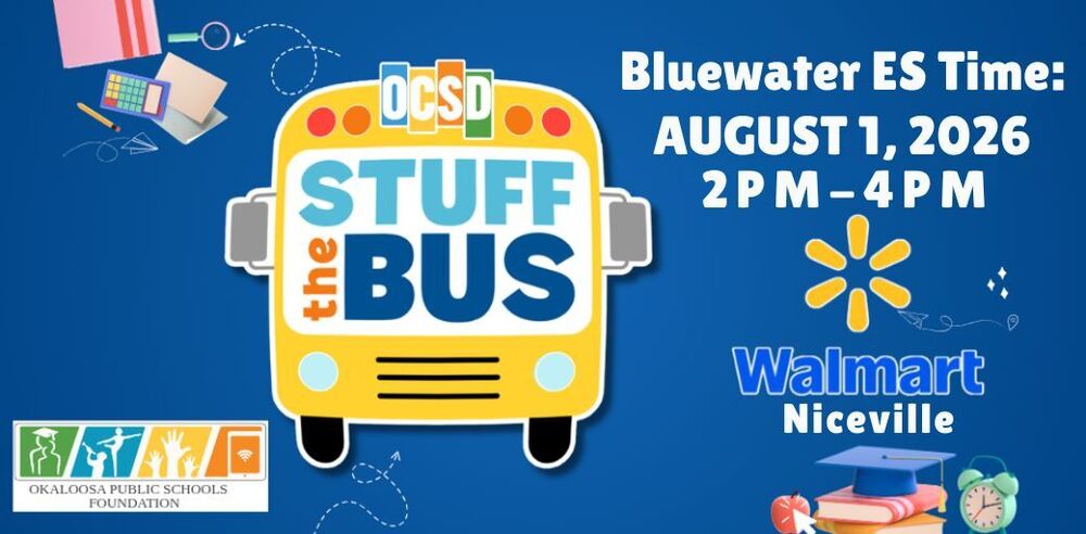 Stuff the Bus, Bluewater ES Time: August 1, 2026, 2PM - 4pm