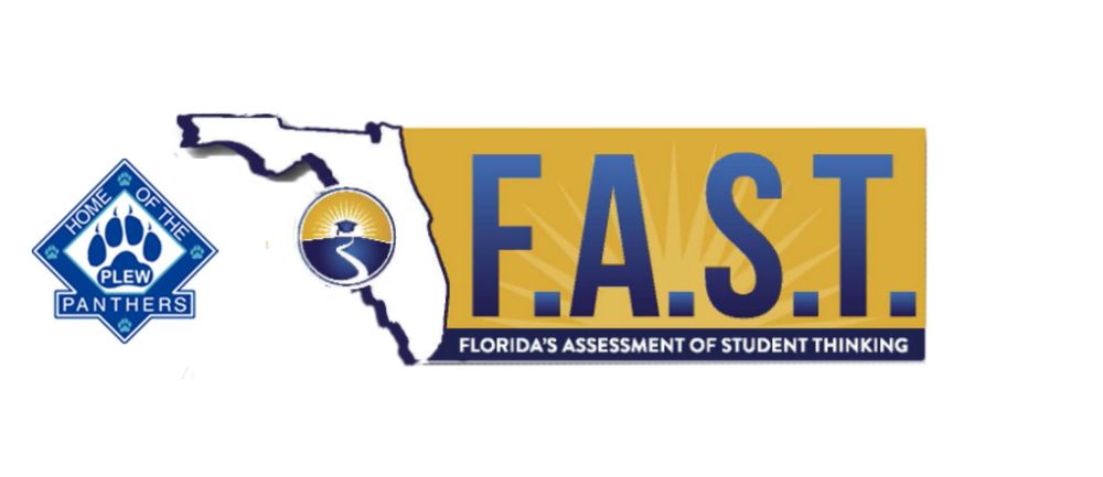 The image depicts the Florida FAST LOGO and the Plew LOGO