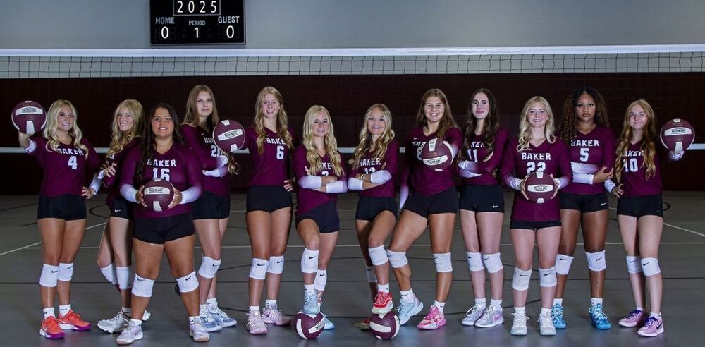 Baker Volleyball Team