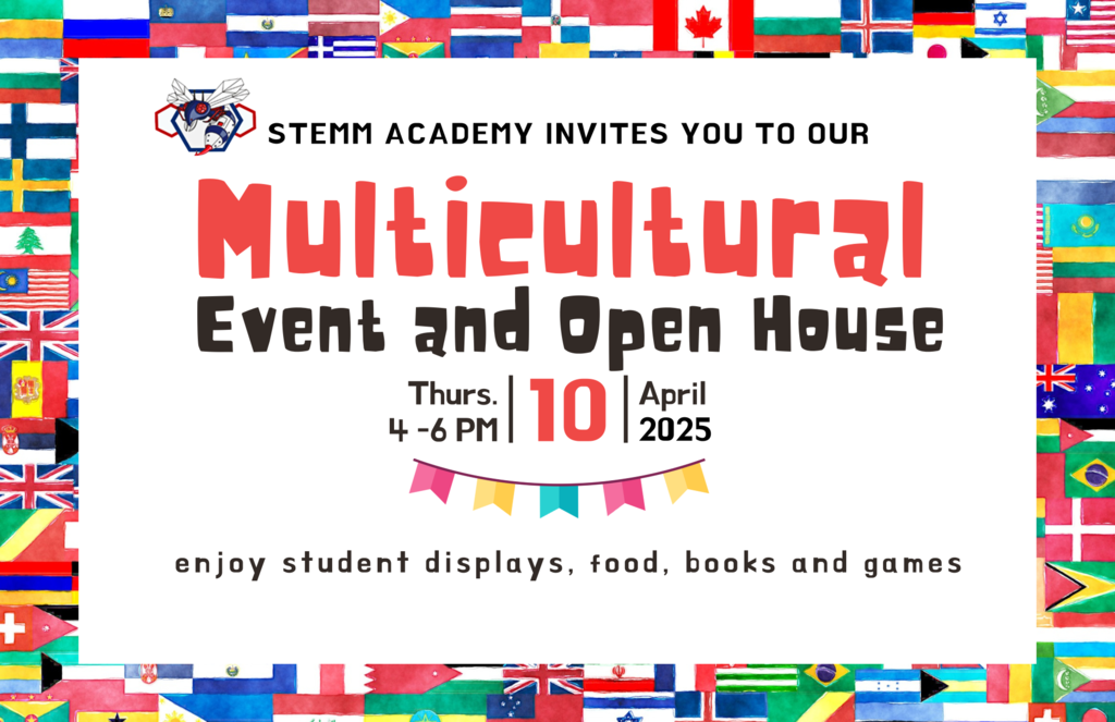 Multicultural Event and Open House Thursday April 10 4:00-6:00