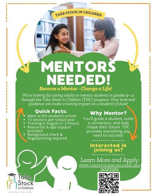 Mentors Needed