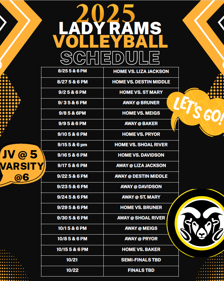 volleyball schedule