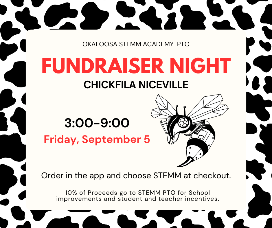 ChickFilA Fundraiser September 5 from 3:00-9:00