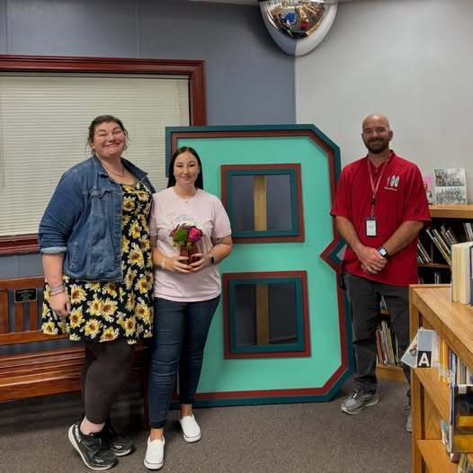 Congrats to our Educational Support Person of the Year, Ms. Gina Destaven!!!