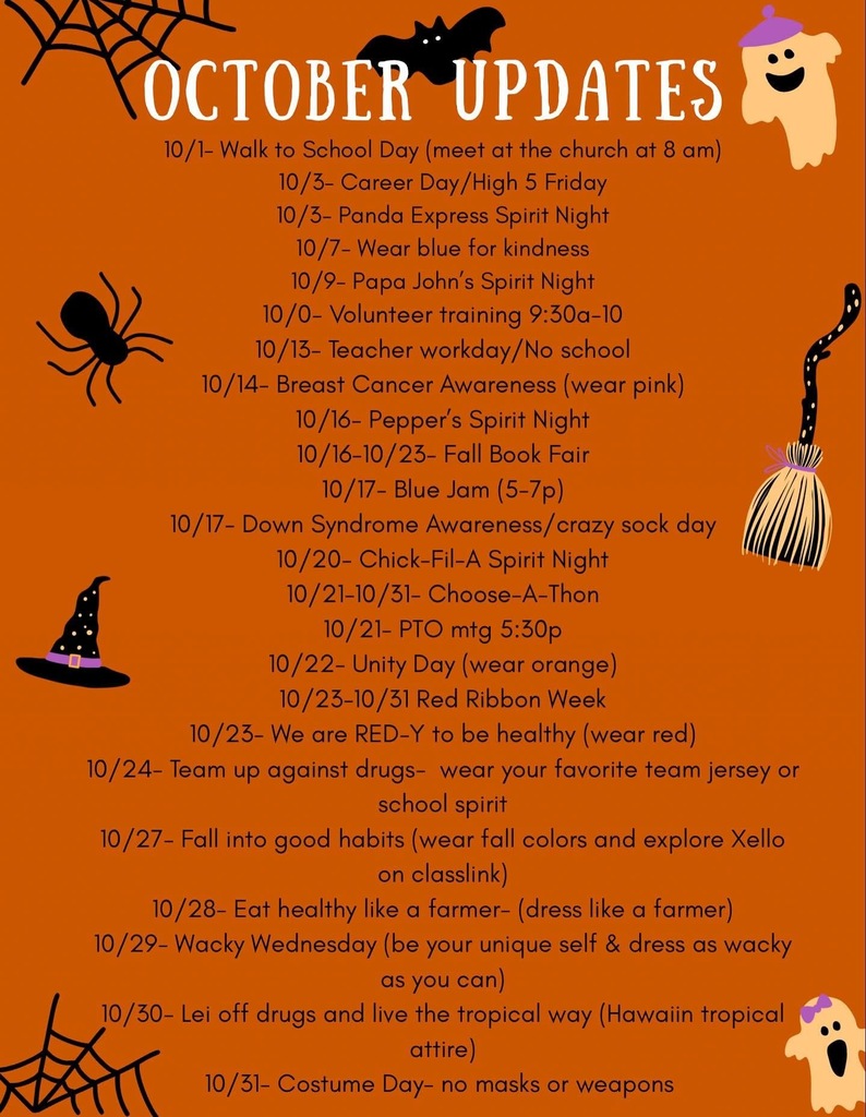 October updates