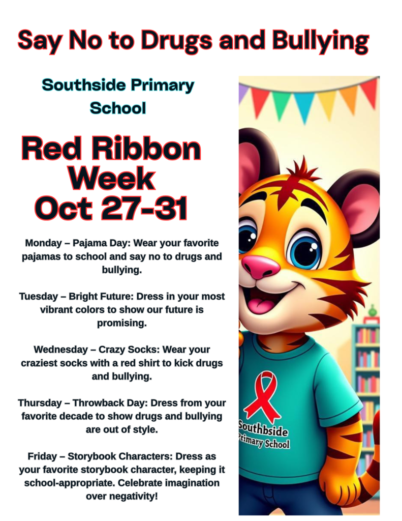 Red Ribbon Week Oct. 27th-31st