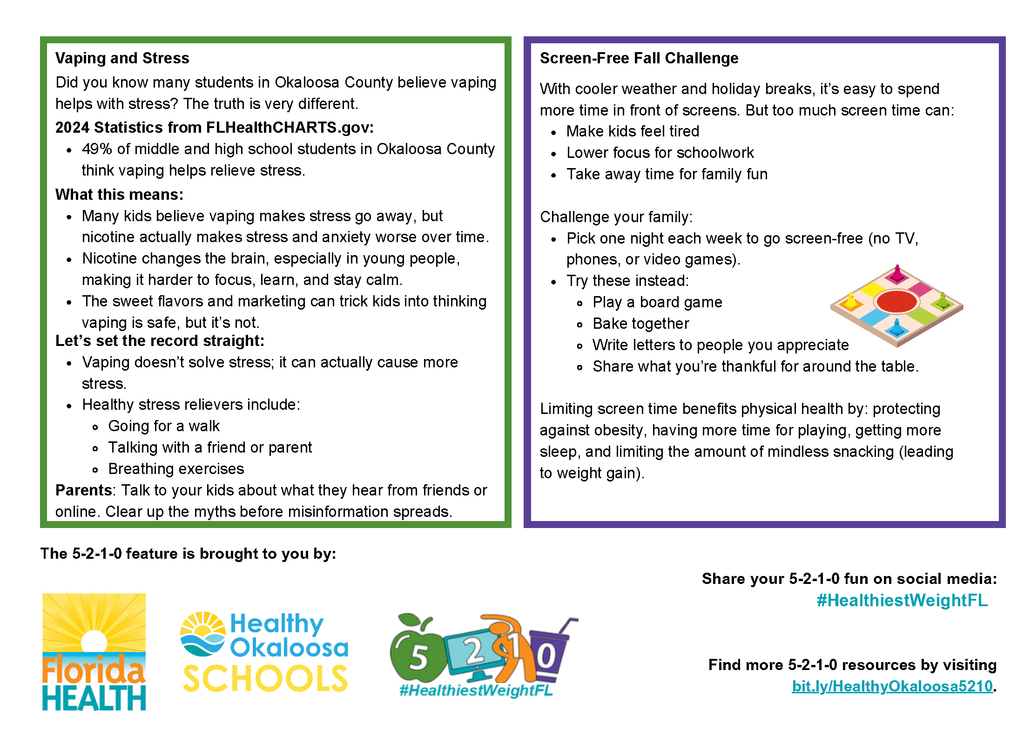 Healthy Schools November 2025 Newsletter