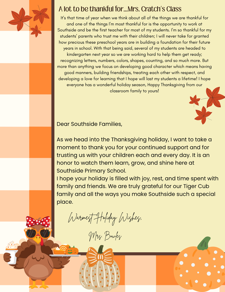 Southside November Newsletter 