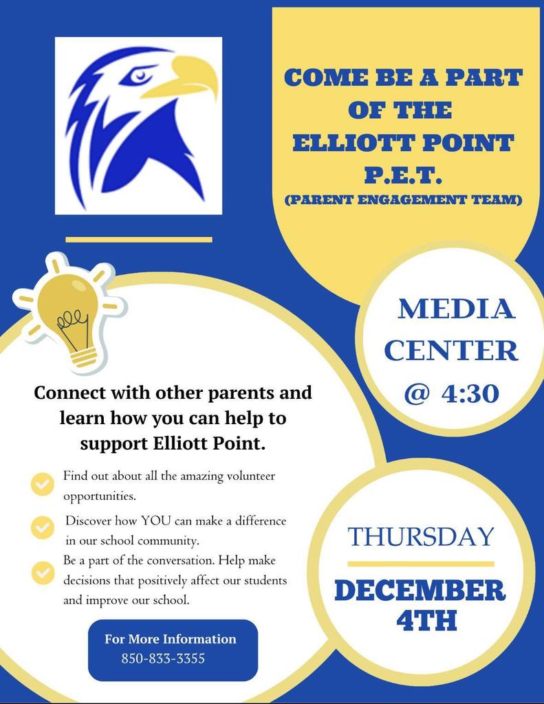 Parent Engagement Team Flyer 