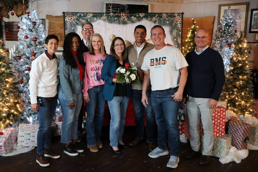 Secondary Principal of the Year Heather Graham-Williams from Bruner Middle