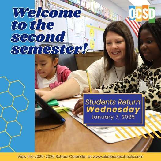 Welcome to the second semester!